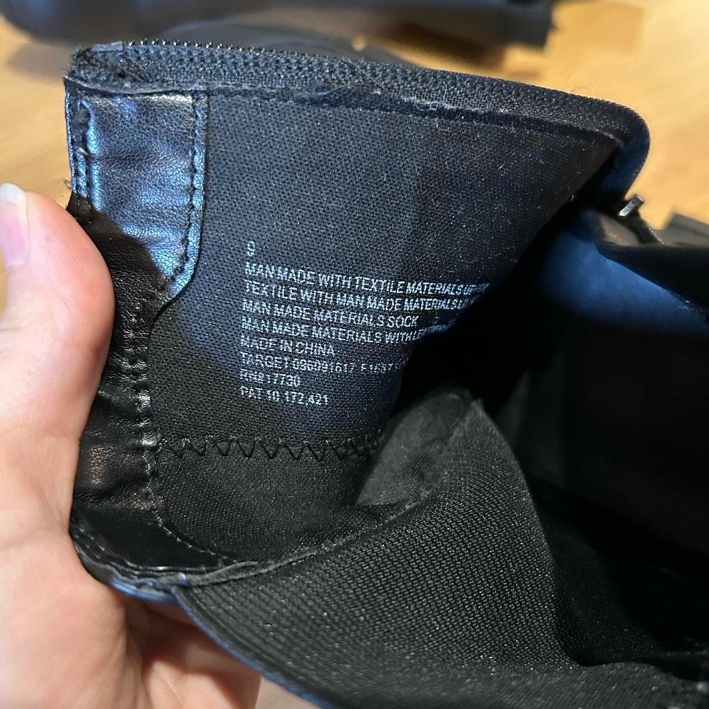 SOLD A New Day chunky black winter chelsea boot 9 - Picture 7 of 8